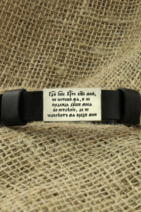 Браслет из серебра и золота c кожаным шнурком