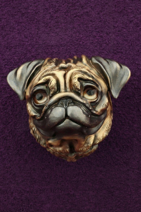 Подвеска из лимонного золота c эмаль