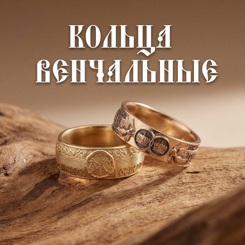 Кольца венчальные Херсонес Православный