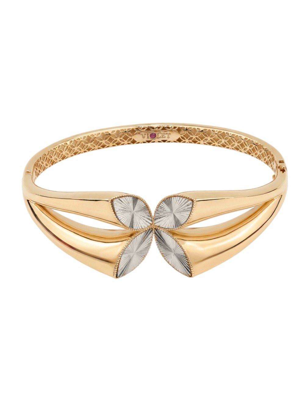 Браслет из золота c рубином