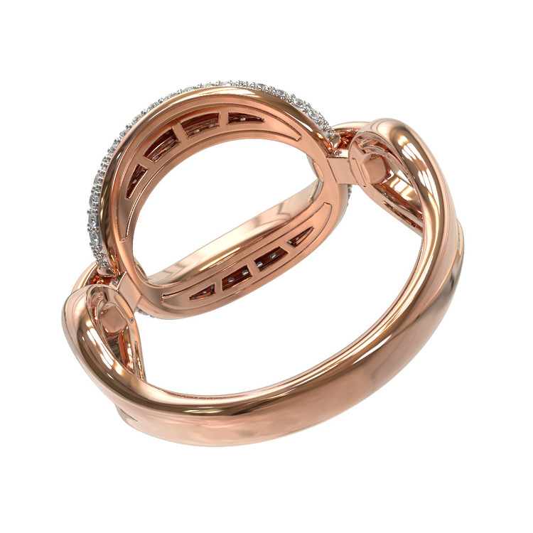 Кольцо из золота c бриллиантами