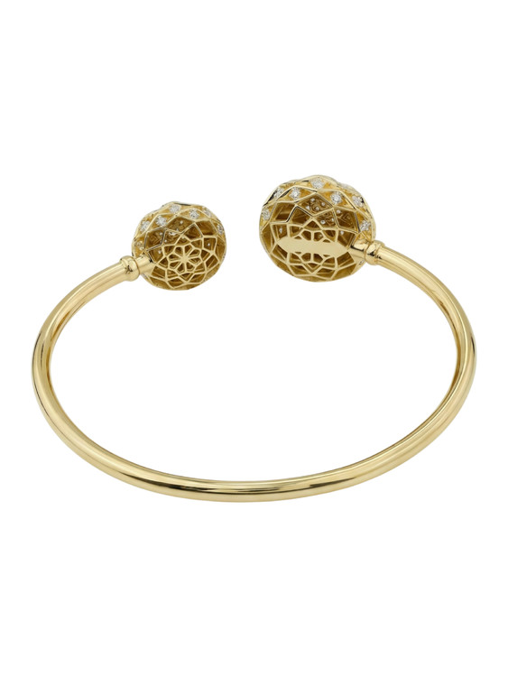 Браслет из лимонного золота c бриллиантами