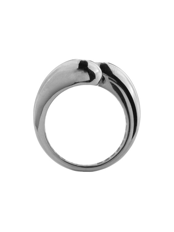 Кольцо из белого золота