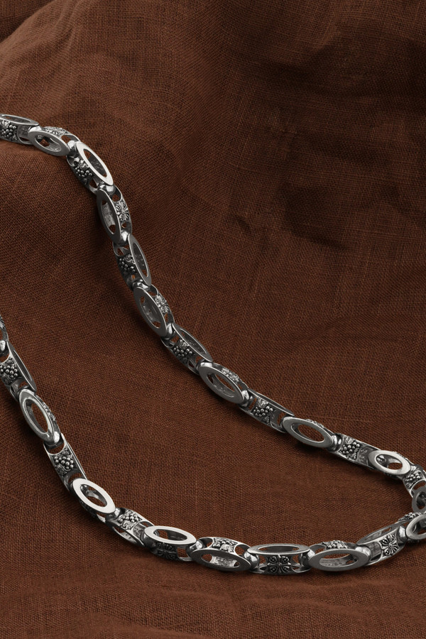 Цепь из белого золота