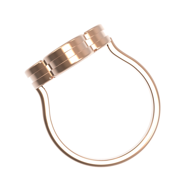 Кольцо из золота c перламутром