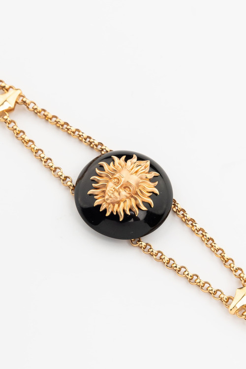 Браслет из золота c ониксом