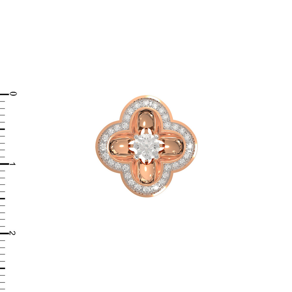 Подвеска из золота c бриллиантами