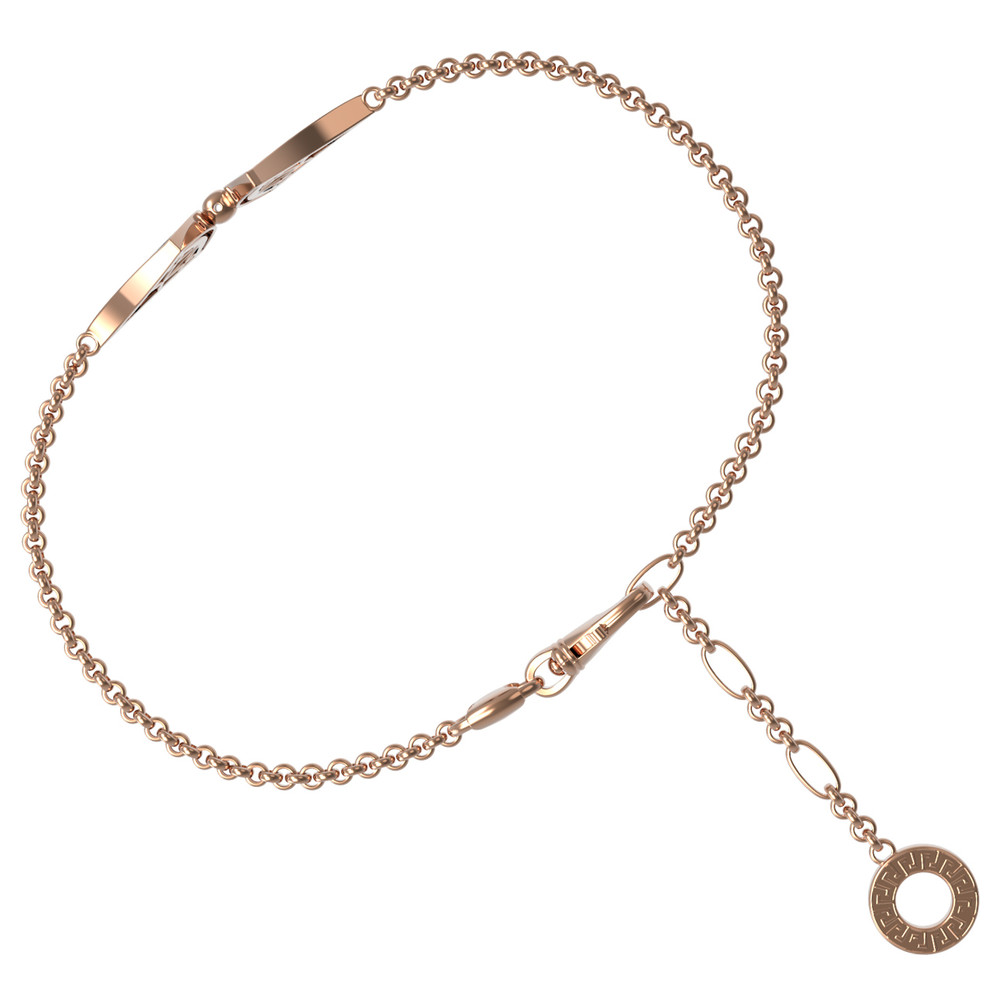 Браслет из золота c лазуритом и перламутром