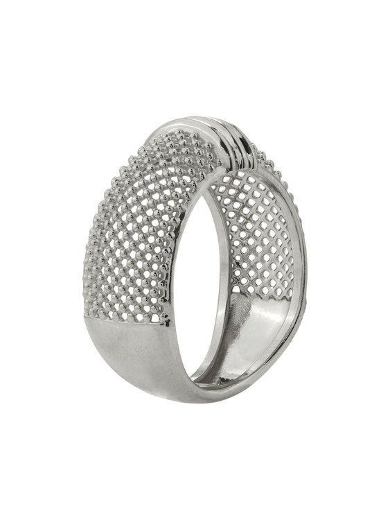 Кольцо из белого золота