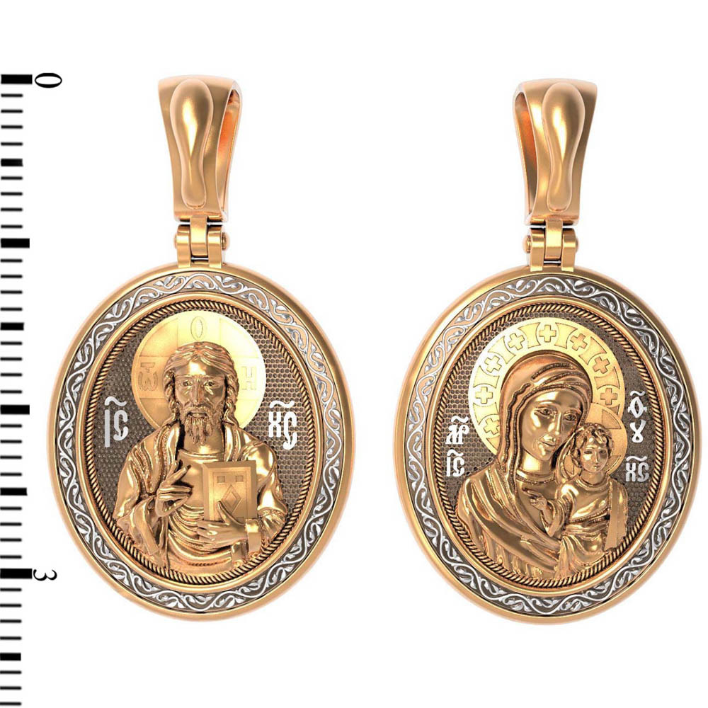 Образок из золота