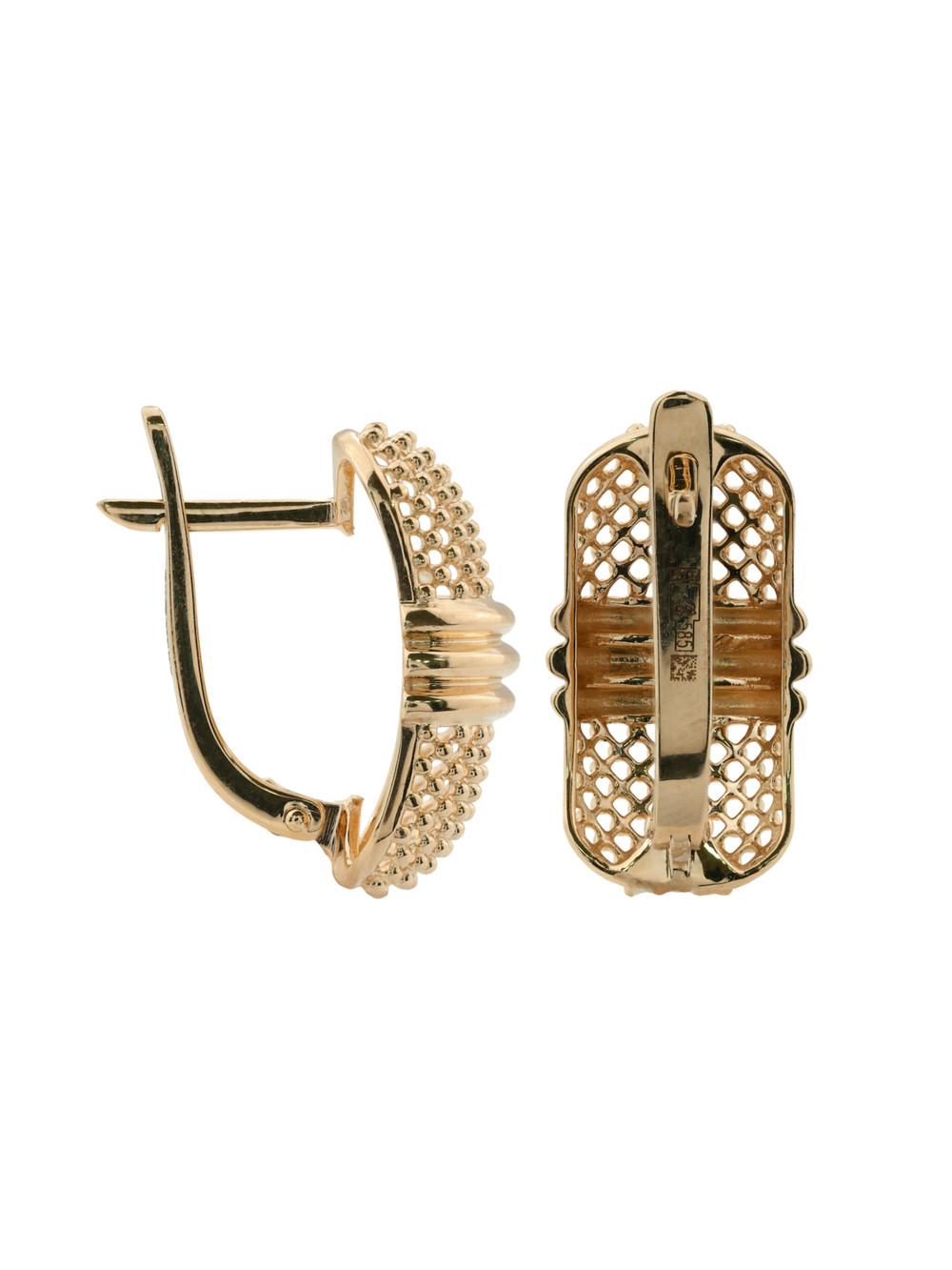 Серьги из золота