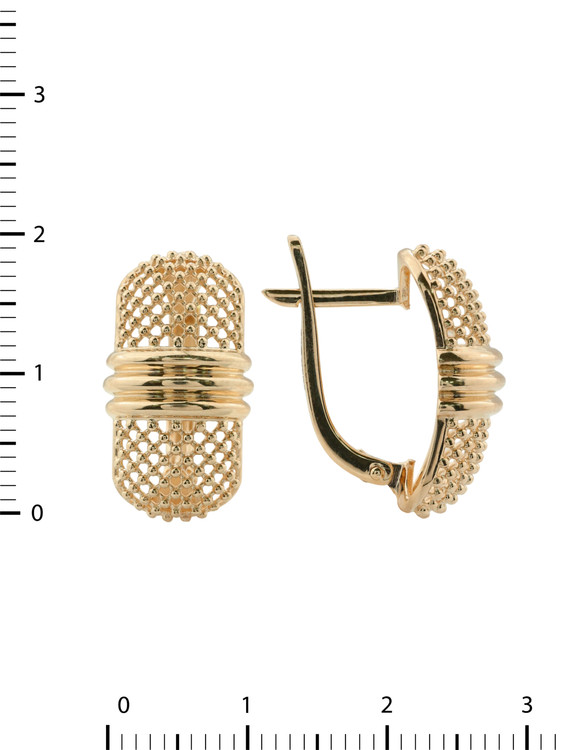 Серьги из золота