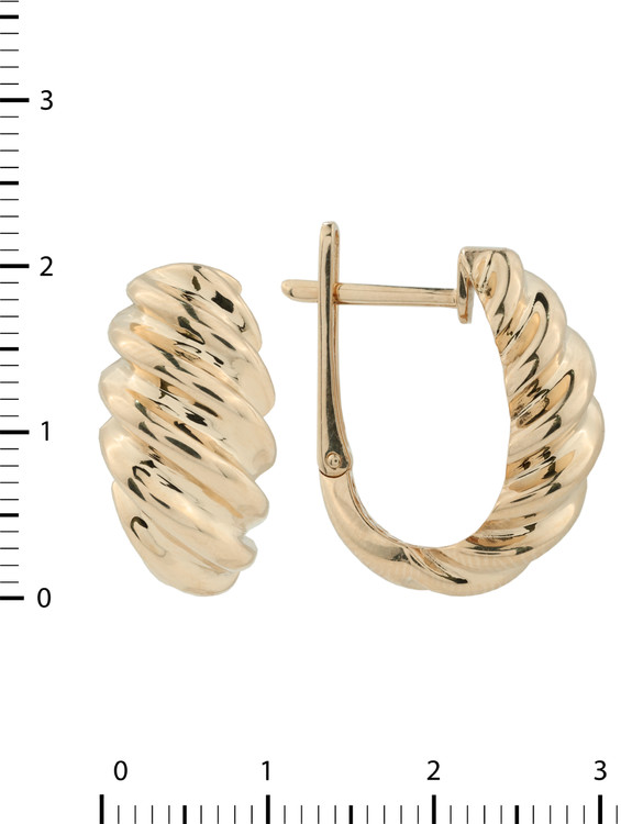 Серьги из золота