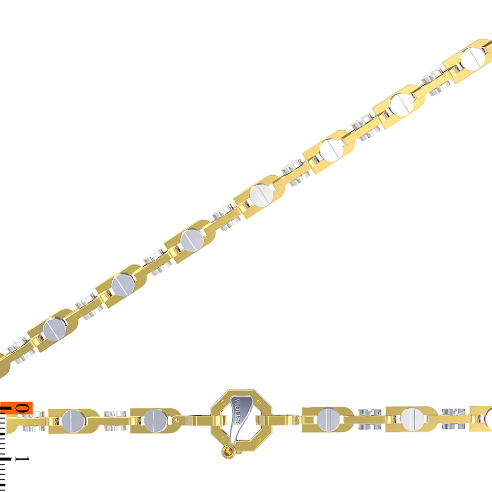 Цепь из лимонного золота