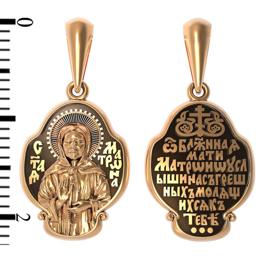 Образок из золота