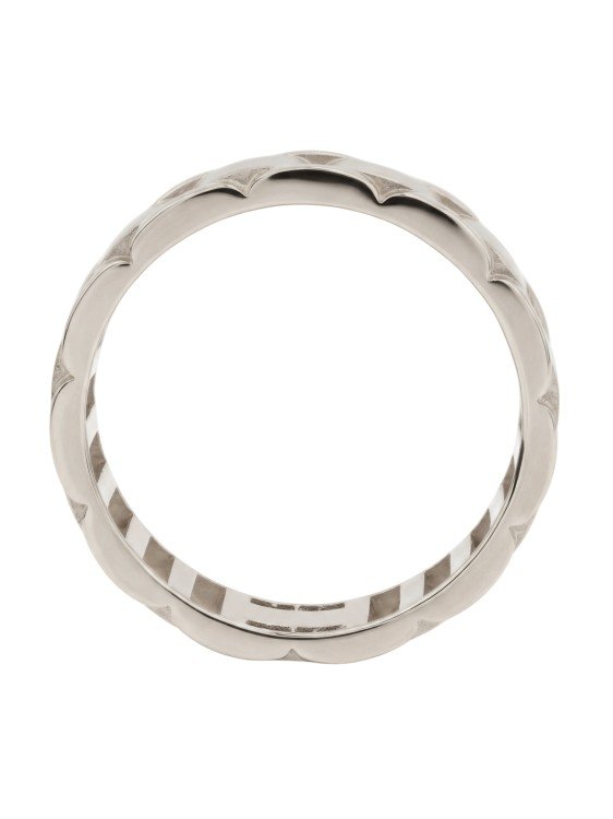 Кольцо из белого золота