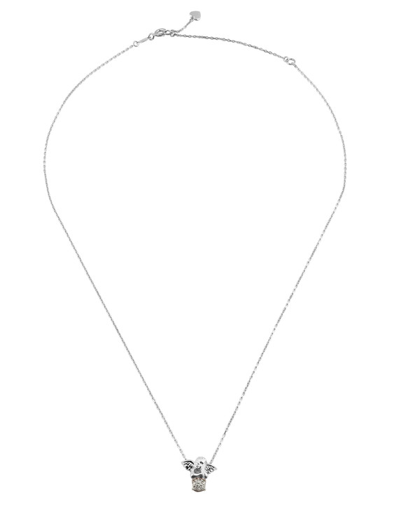 Колье из белого золота c бриллиантами