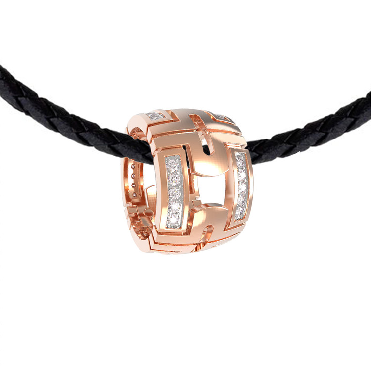 Подвеска из золота c бриллиантами