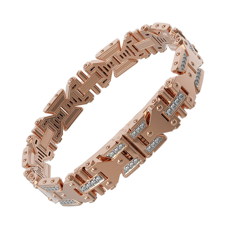 Браслет из золота c бриллиантами