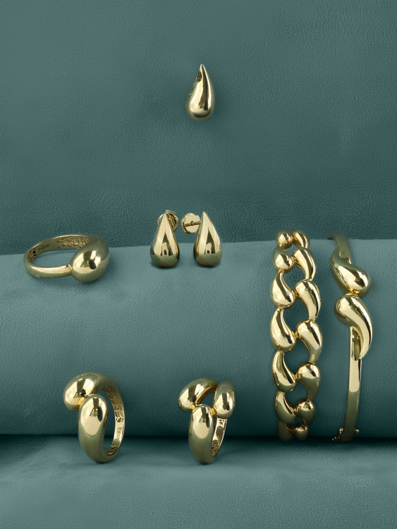 Подвеска из лимонного золота