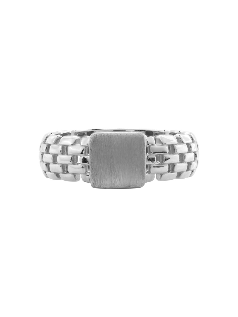 Кольцо из белого золота