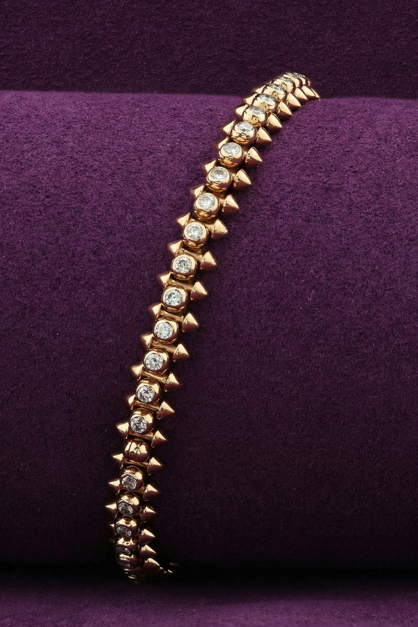 Браслет из золота c бриллиантами