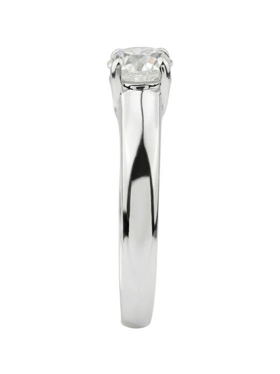 Кольцо из белого золота c бриллиантами