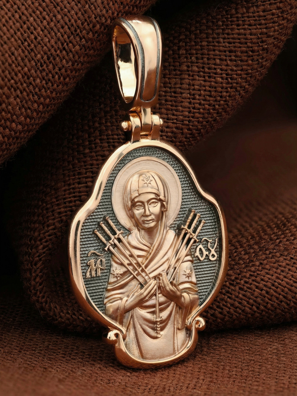 Образок из золота