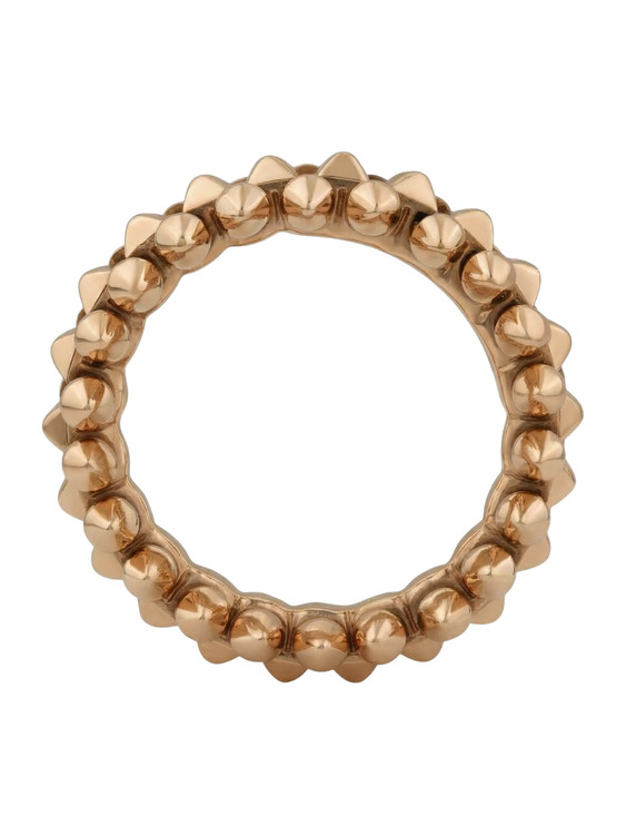 Кольцо из розового золота