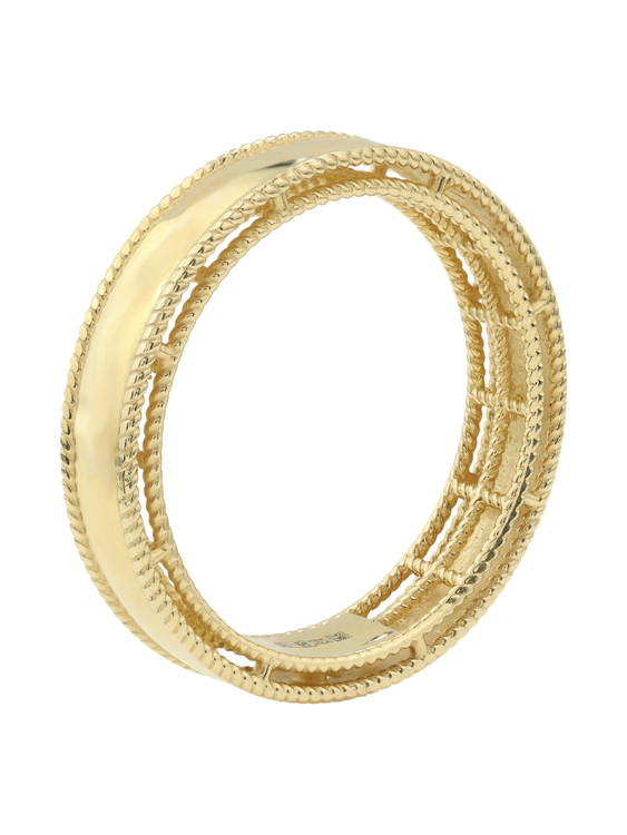 Кольцо из лимонного золота