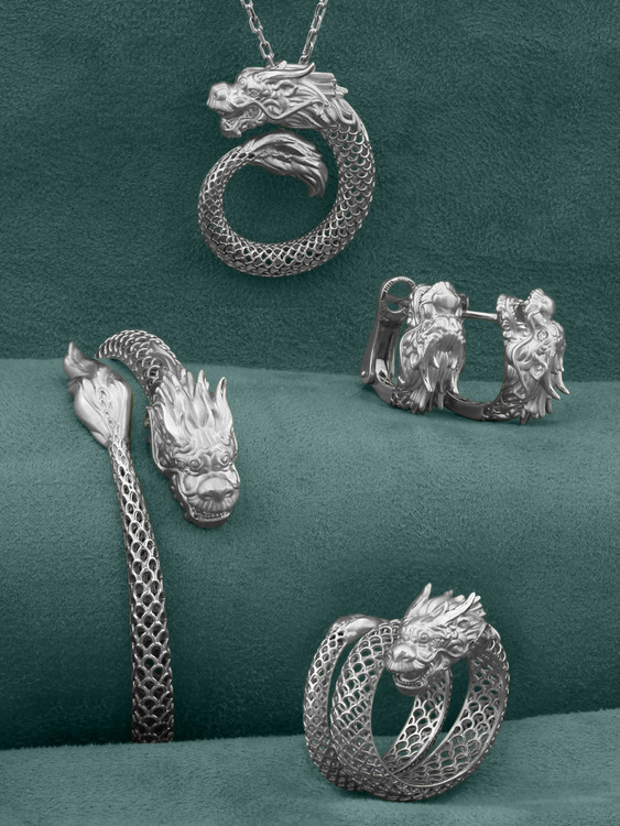 Браслет из белого золота c бриллиантами