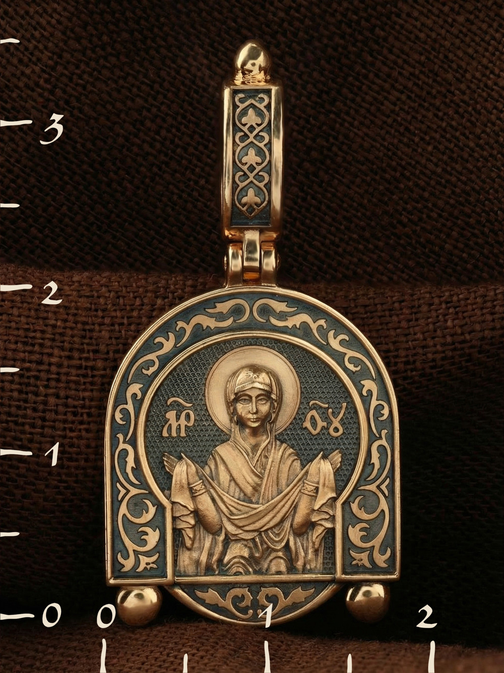 Образок из золота