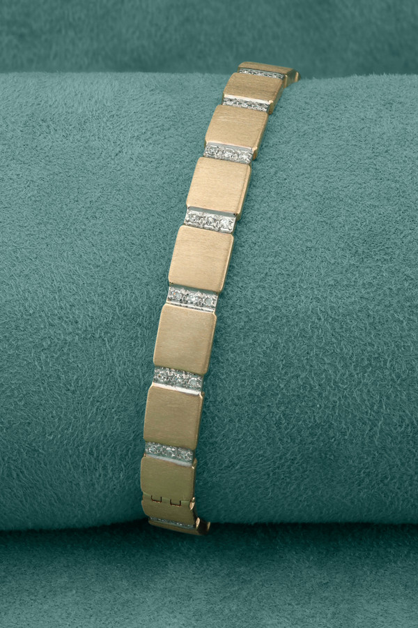 Браслет из золота c бриллиантами