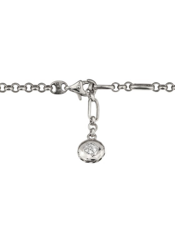 Браслет из белого золота c бриллиантами