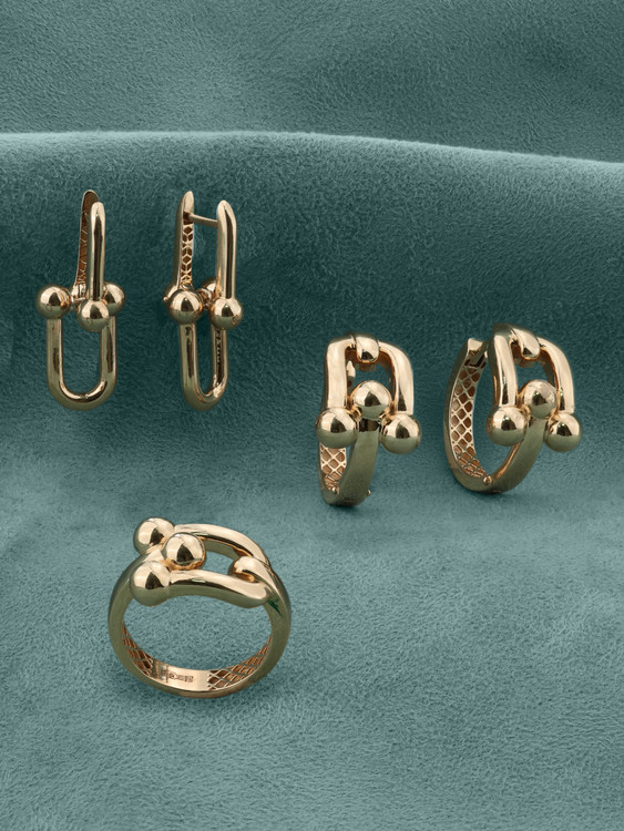 Серьги из золота