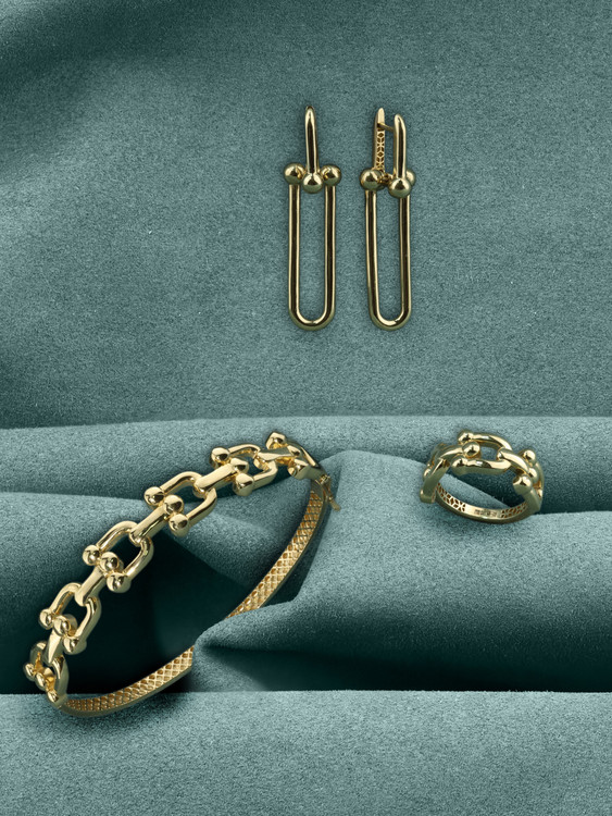 Браслет из лимонного золота