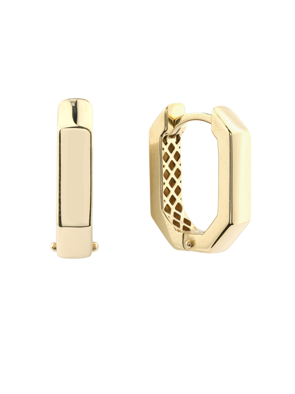 Серьги из лимонного золота