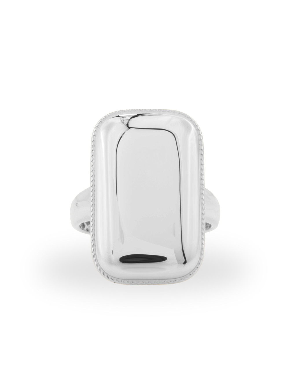 Кольцо из белого золота