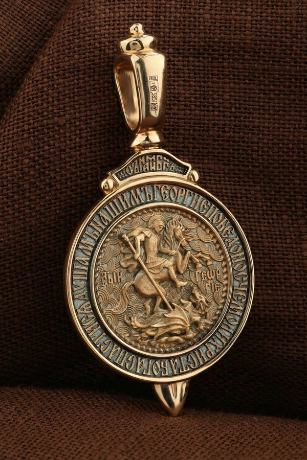 Образок из золота