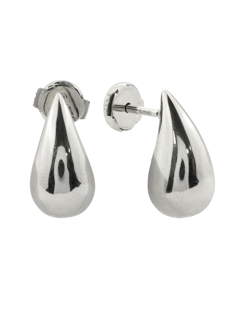 Серьги из белого золота