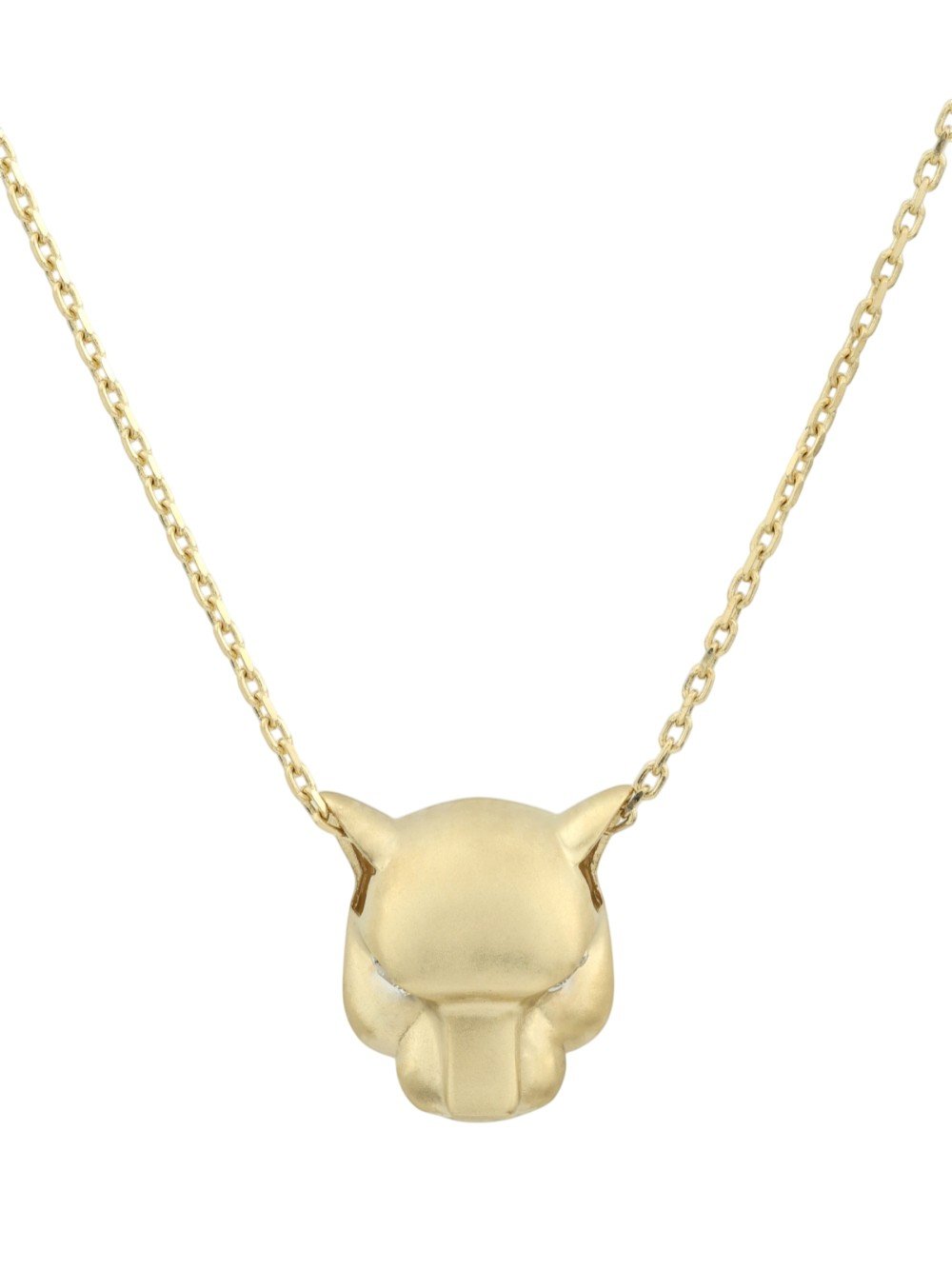 Колье из лимонного золота c бриллиантами