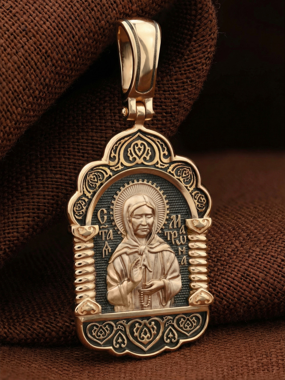 Образок из золота