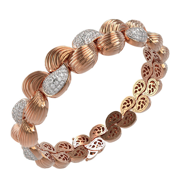 Браслет из золота c бриллиантами