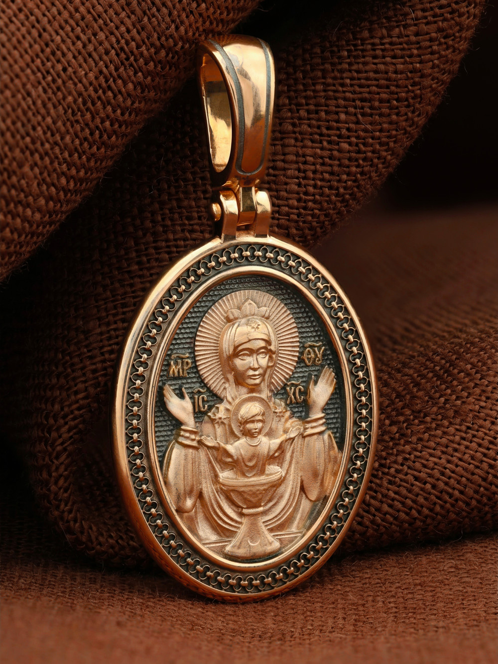 Образок из золота