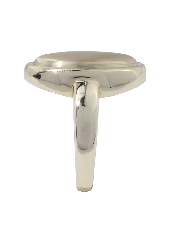 Кольцо из лимонного золота