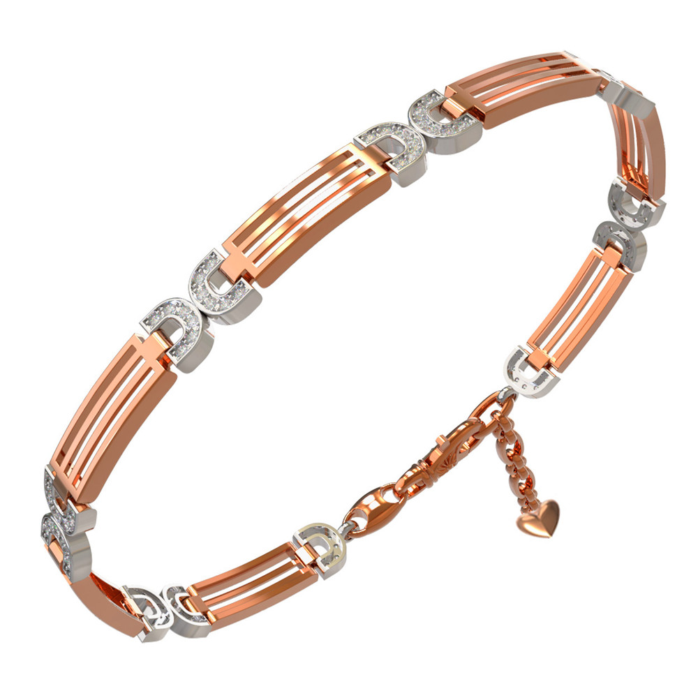 Браслет из золота c бриллиантами