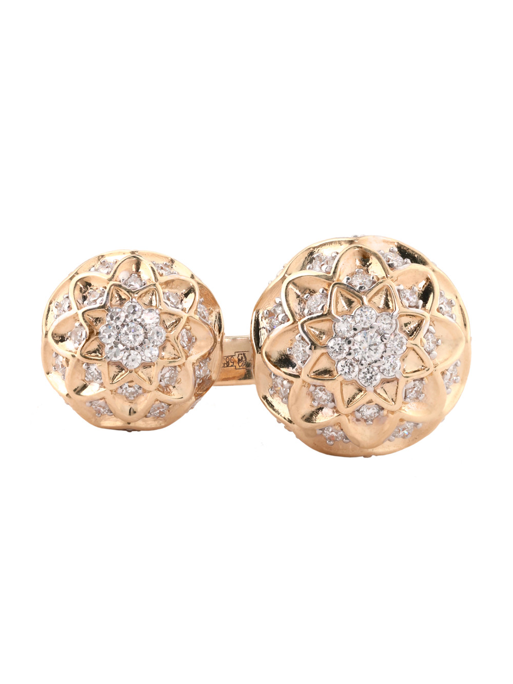 Кольцо из золота c бриллиантами