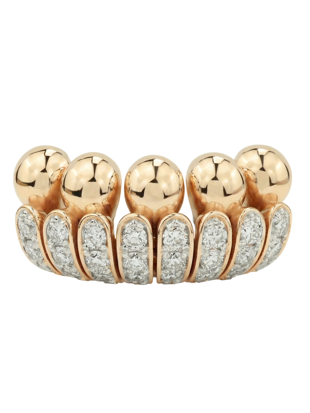 Кольцо из золота c бриллиантами