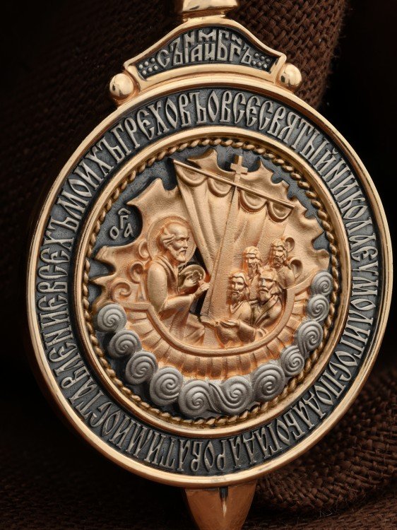 Образок из золота