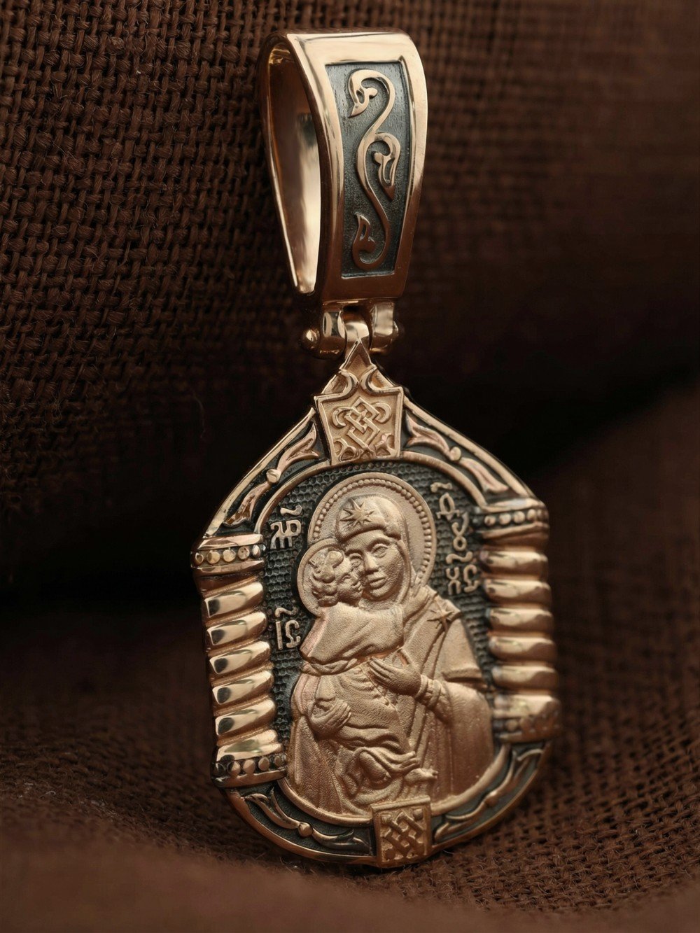 Образок из золота